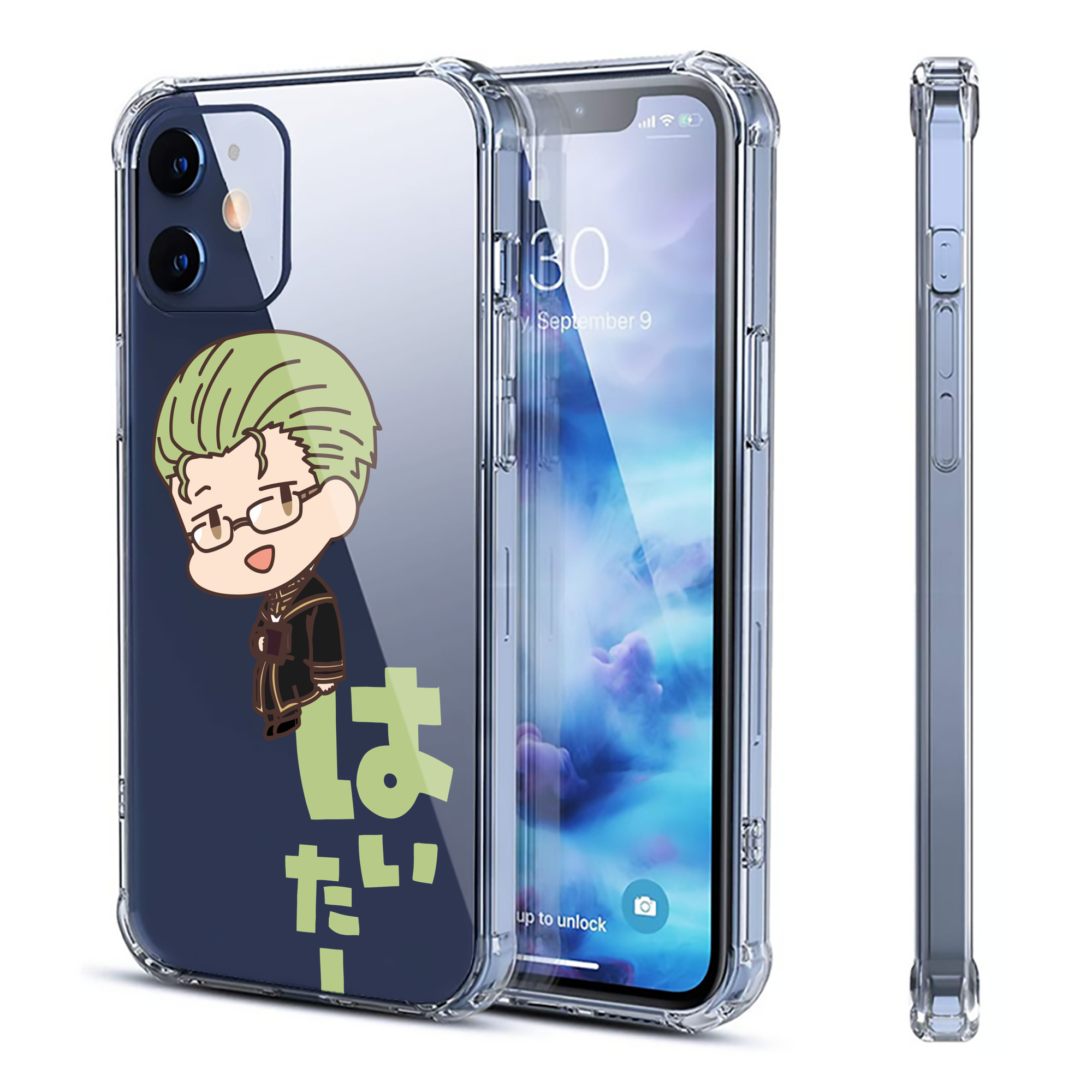 （画像用） 葬送のフリーレン Frieren 【iPhone 12シリーズ対応】透明スマホケース（クリアソフトケース）